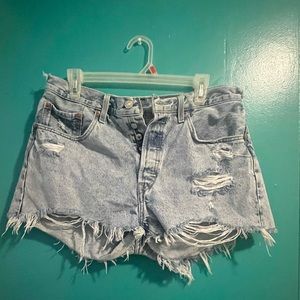 Levi’s Light Blue shorts